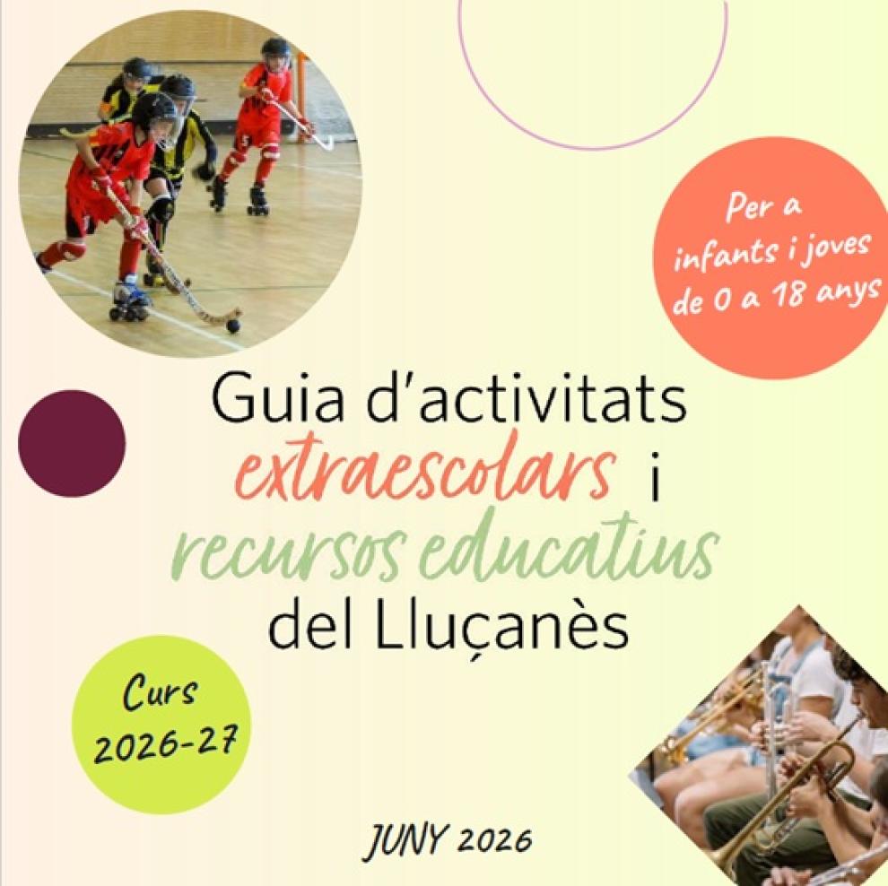Guia d'extraescolars i recursos educatius per a infants i joves de 0 a 18 anys